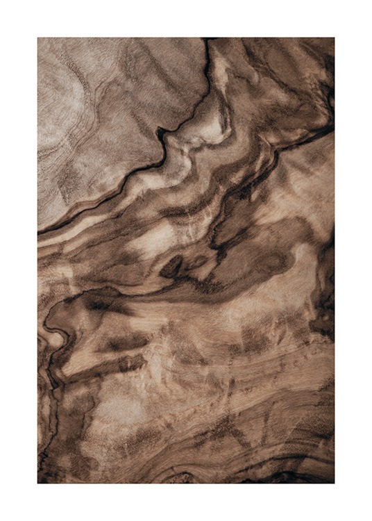 Abstract Wood Juliste
