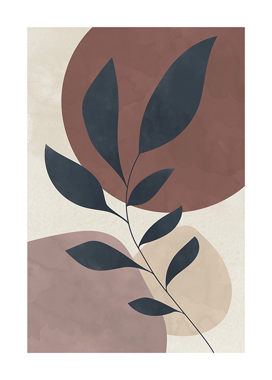 Branch Silhouette No2 Juliste