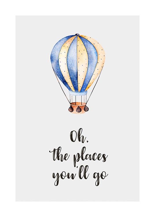 The Places You'll Go Juliste