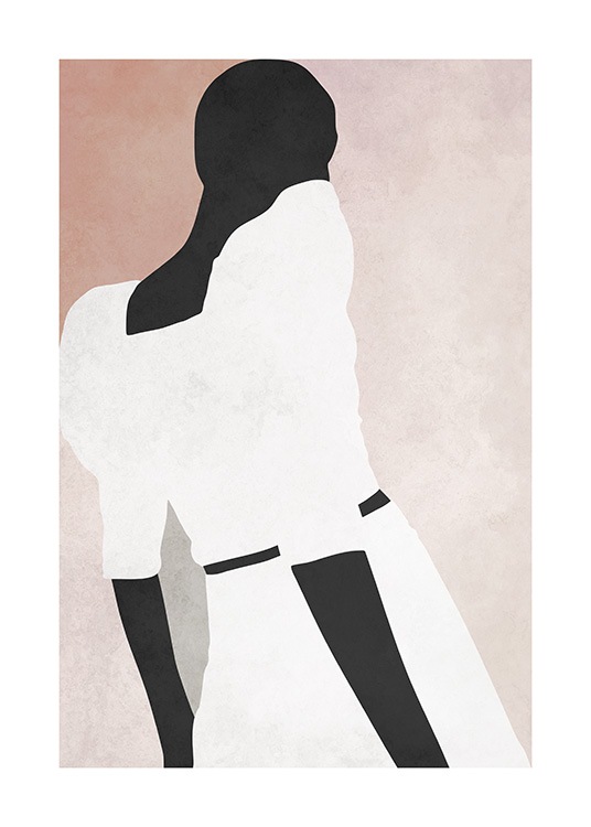 Graphic Pose No2 Juliste