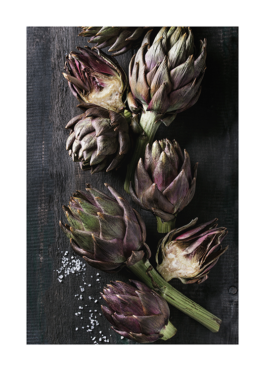 Artichokes And Salt Juliste