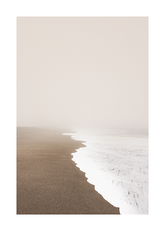 Misty Beach Juliste