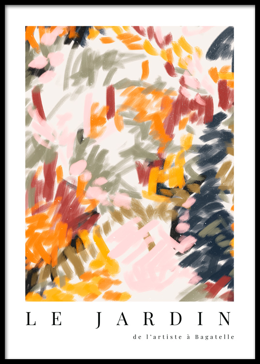Le Jardin No2 poster