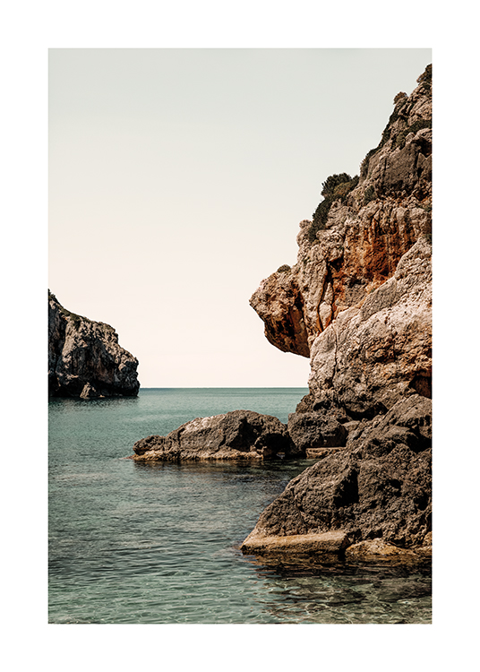  – Valokuva kivistä, jotka vievät merelle