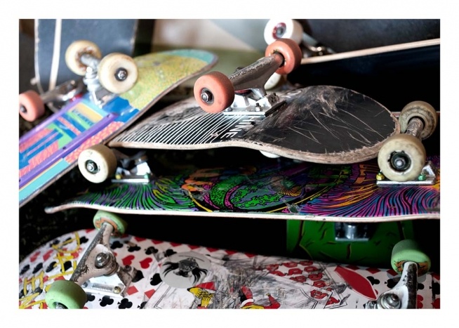 Skateboards Juliste
