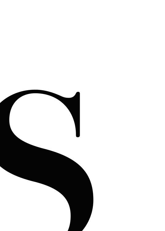 Letter S Juliste