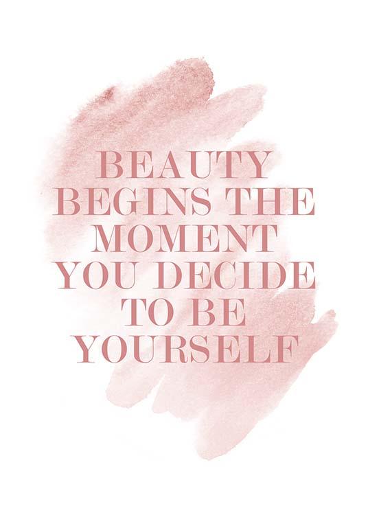 Beauty Begins Juliste