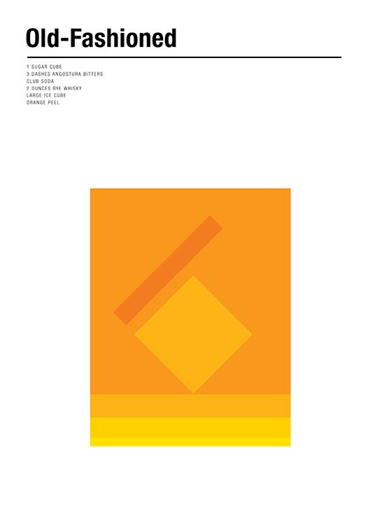 Old Fashioned Recipe Juliste