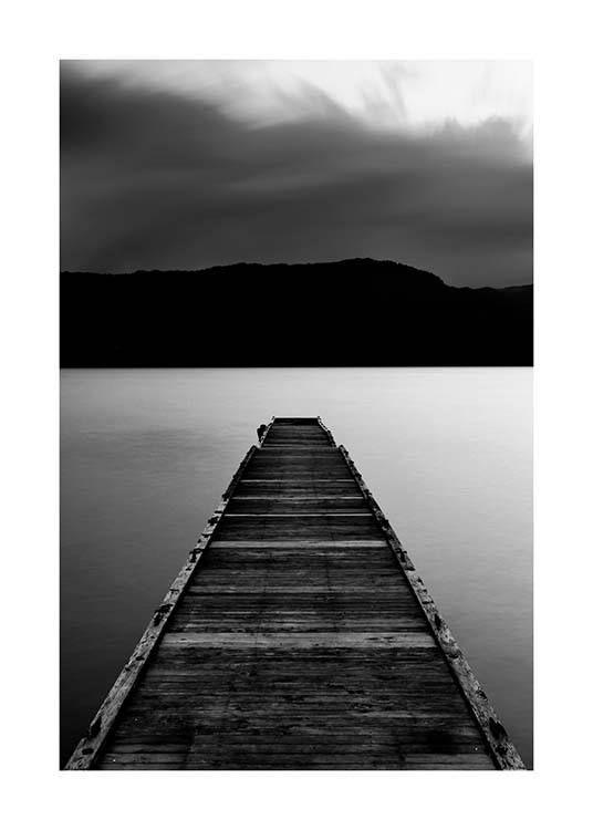 Wooden Pier Juliste