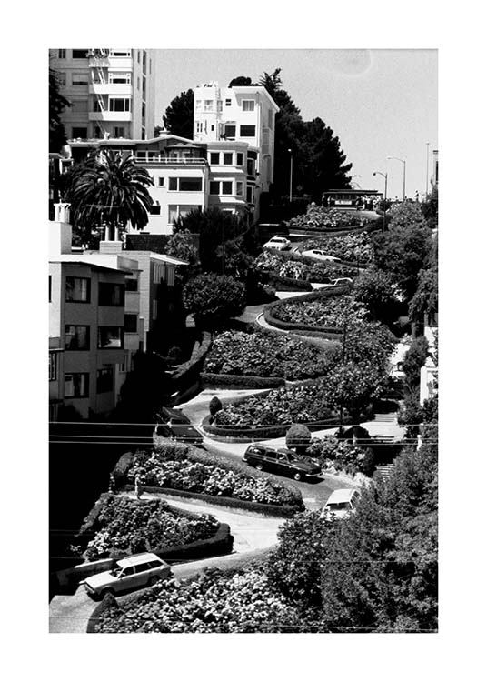 Lombard Street Juliste