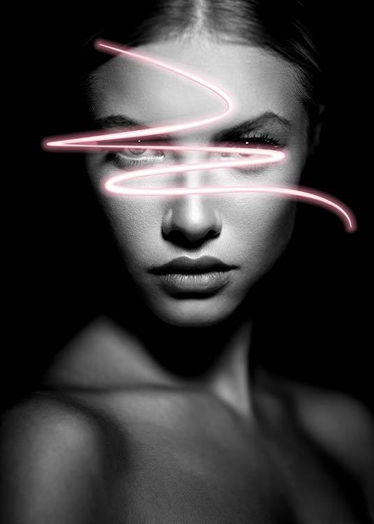 Neon Stare Juliste
