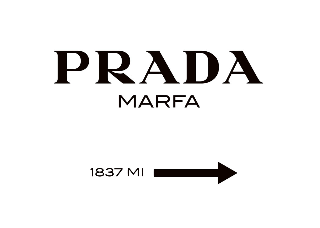 Prada, Juliste