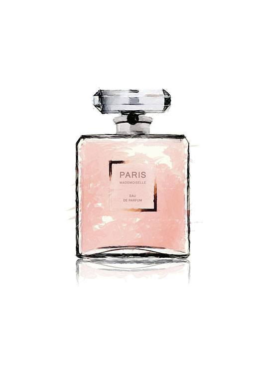 Pink Paris Perfume, Juliste