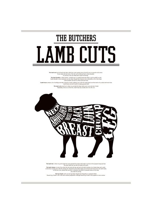 Lamb Cuts, Juliste