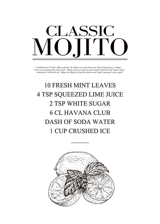 Mojito, Juliste