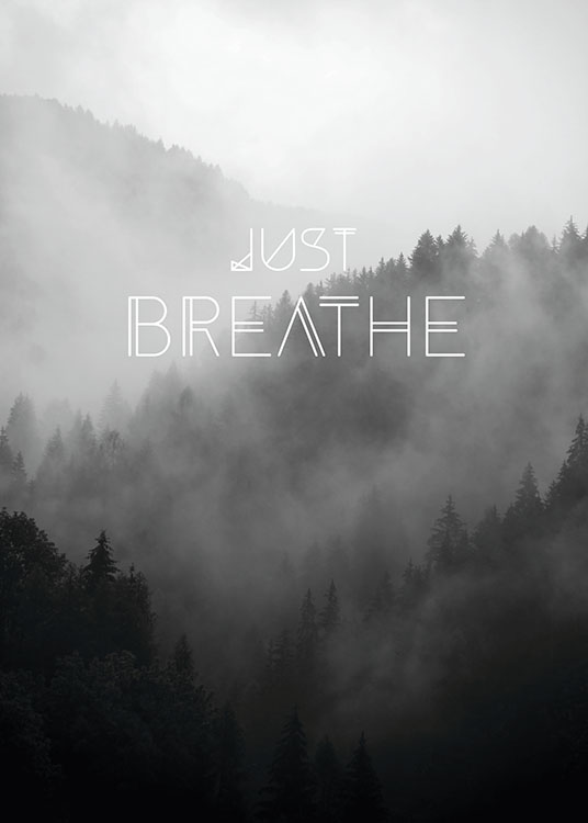Just Breathe, Juliste