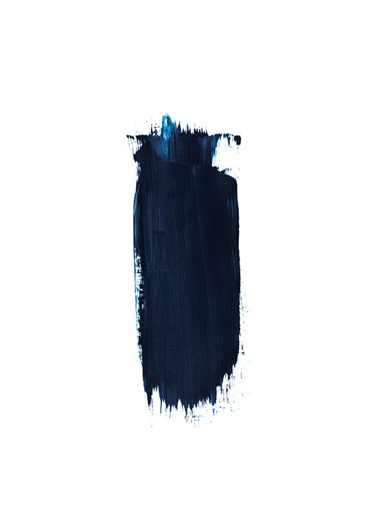 Blue Brush Stroke, Juliste / Piirrokset Osoitteessa Desenio ab (8387)