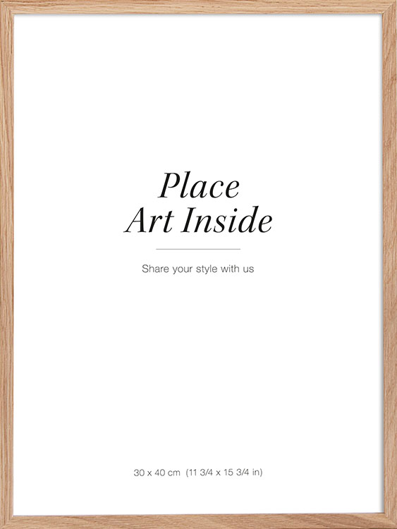 Oak frame (30x40)