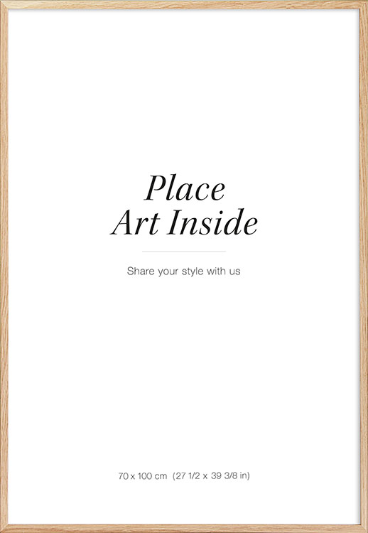 Brown wooden frame