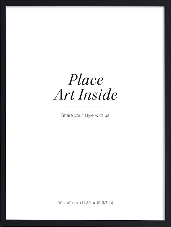 Black Wooden Frame