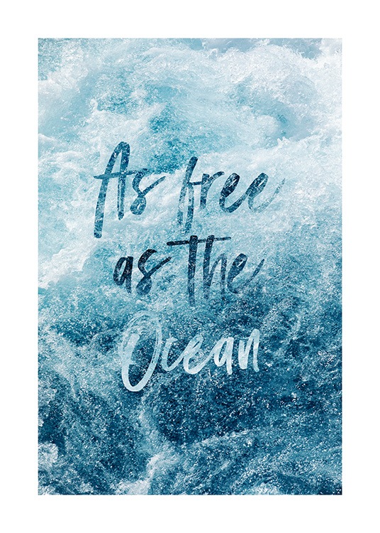 Free as the Ocean Juliste