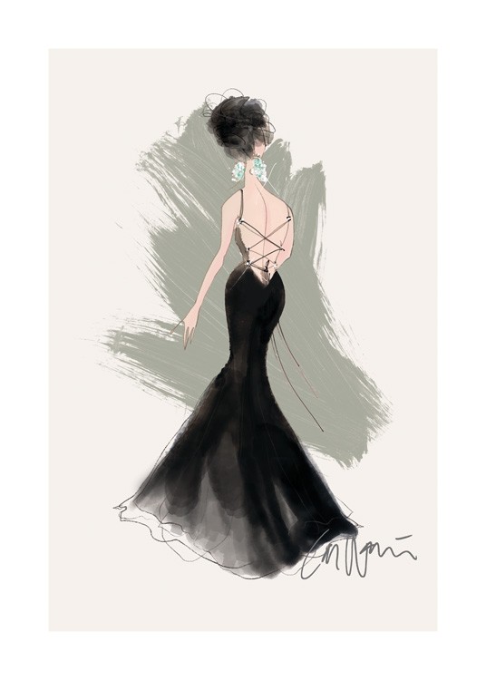 Audrey Signed Juliste