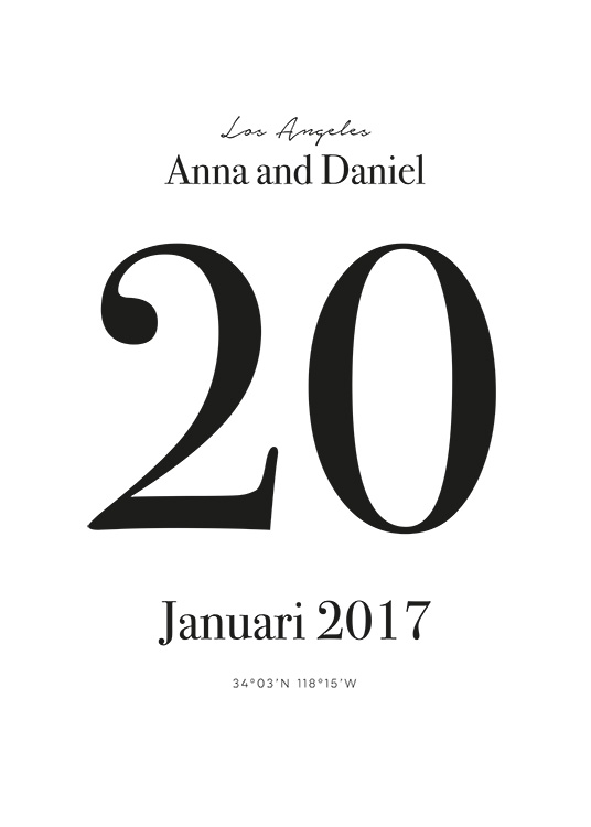 Tear off Calendar Personal Juliste