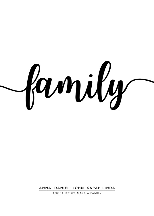 Family Personal Juliste