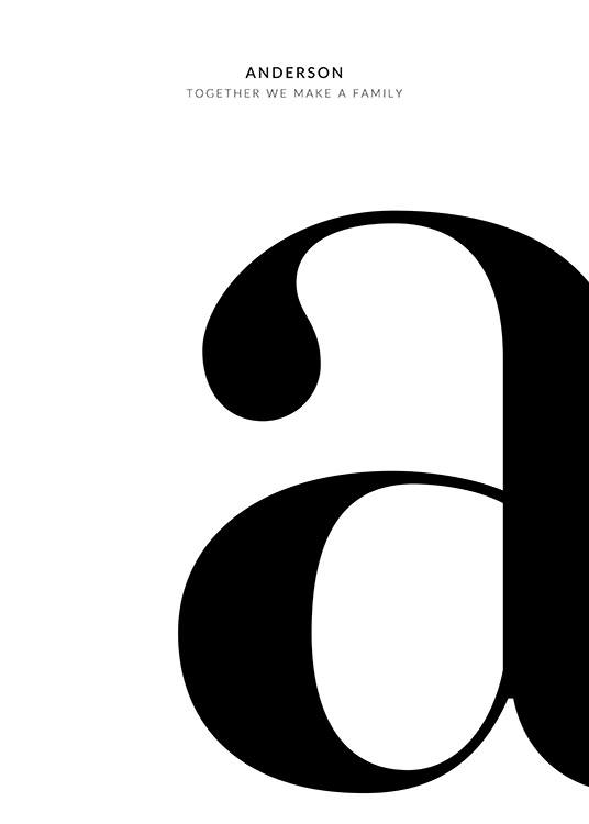 Letter Personal Juliste