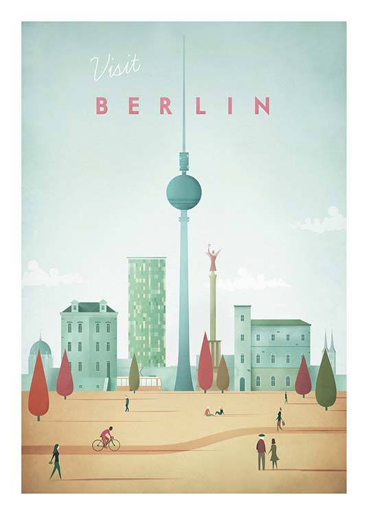 Berlin Travel Juliste