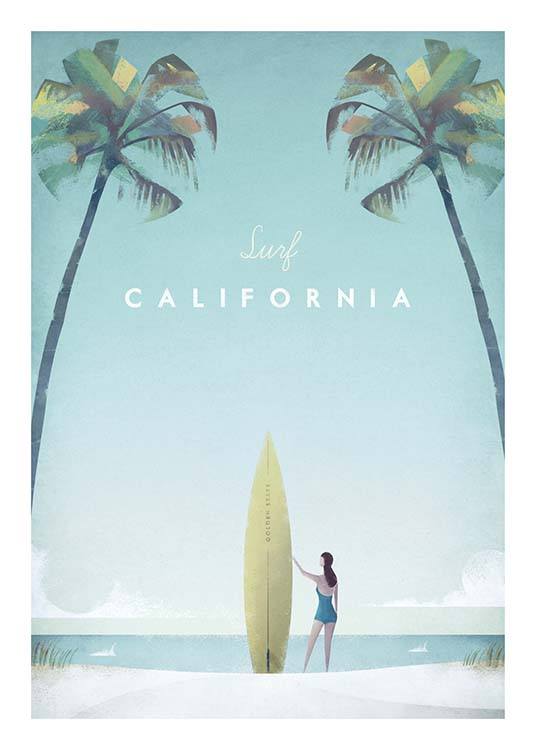 California Travel Juliste