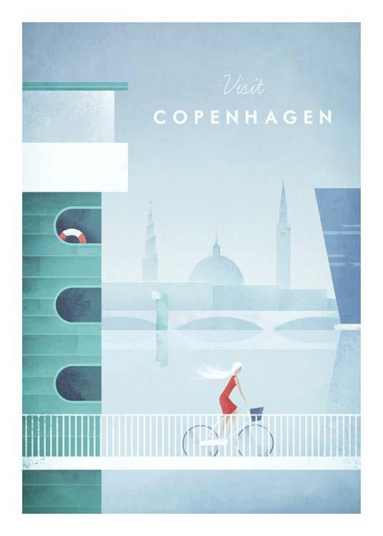 Copenhagen Travel Juliste