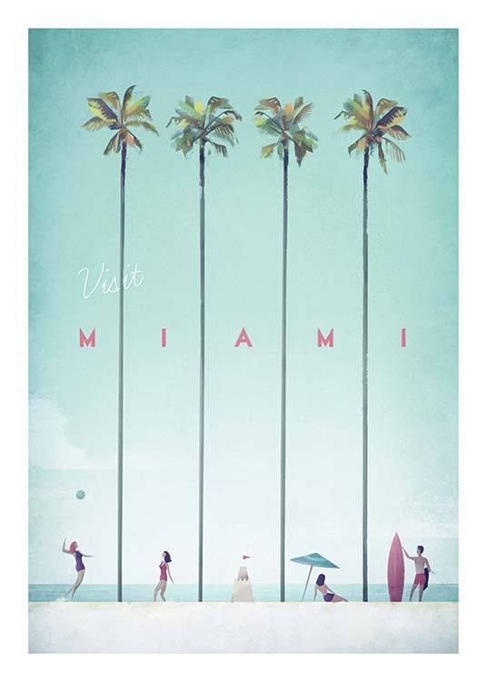 Miami Travel Juliste