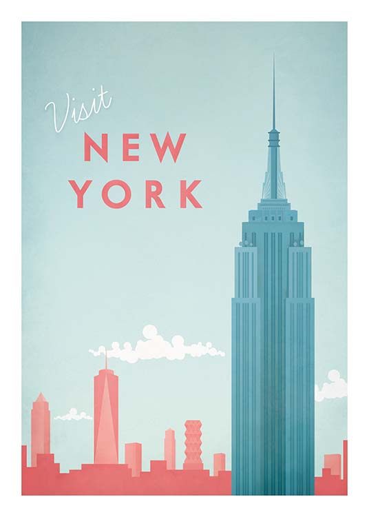 New York Travel Juliste