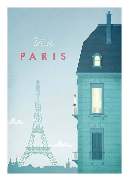 Paris Travel Juliste