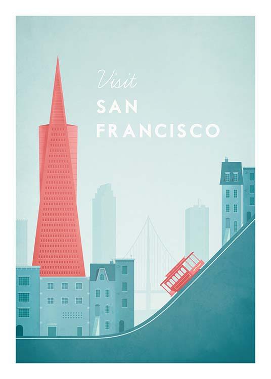 San Francisco Travel Juliste