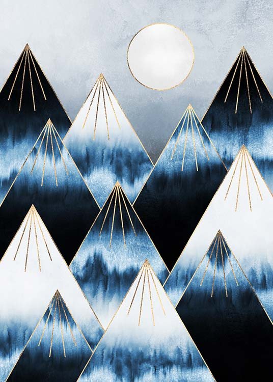 Frost Mountains Juliste