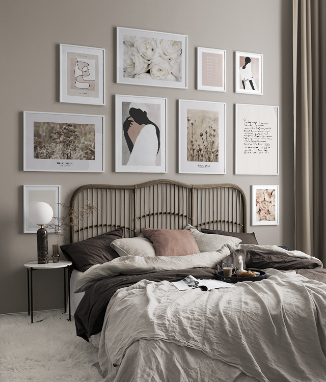 Nuku kukkien keskellä